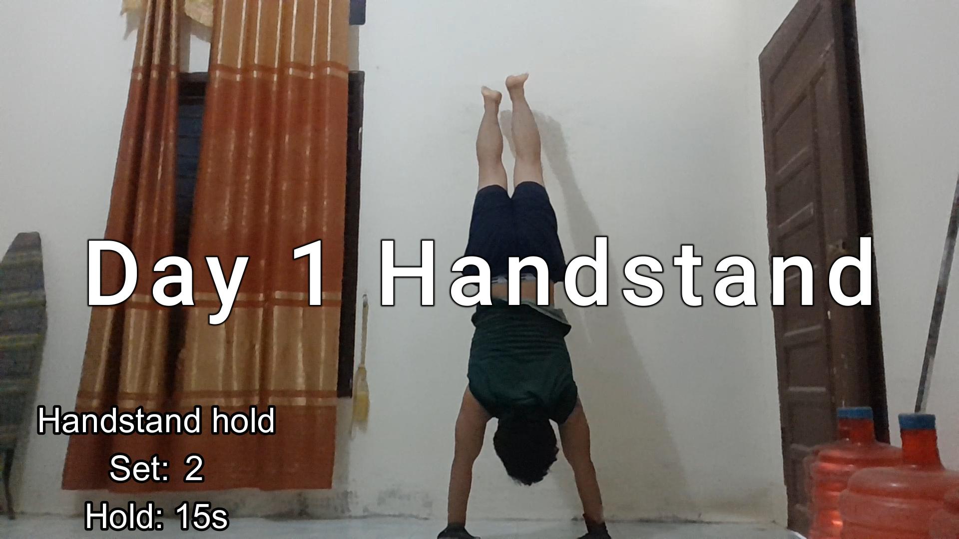 Day 1: Handstand